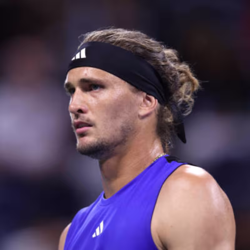 Alexander Zverev at the US Open 2024. Photo: Getty