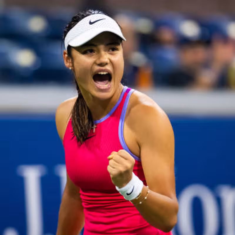 Emma Raducanu in 2024: Photo: Getty