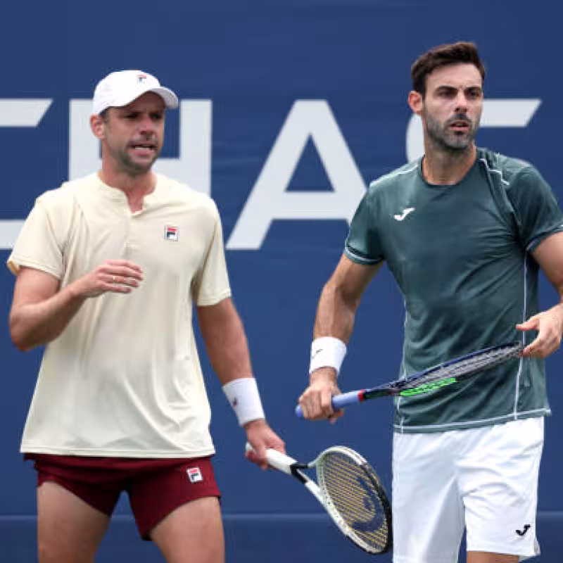 Zeballos and Granollers, at US Open 2024. Photo. gettyimages