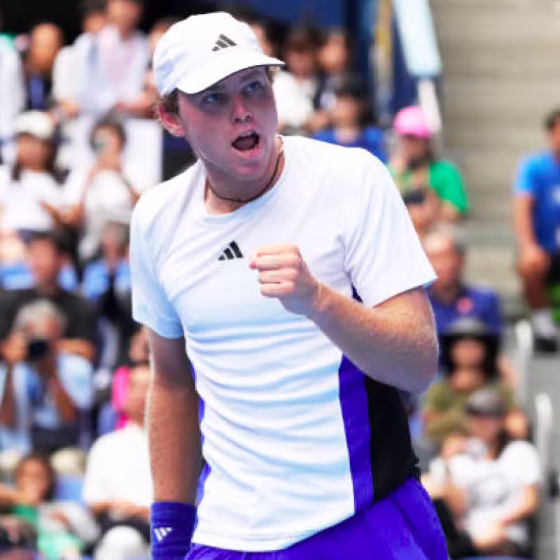 Alex Michelsen will be Novak Djokovic's first opponent in Shanghai. Source: Getty