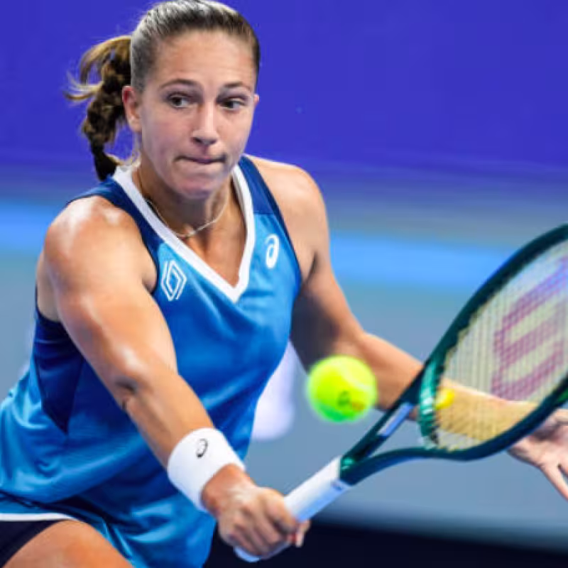 Diane Parry, favorite in the quarterfinals of the WTA Osaka 2024. Source: Getty