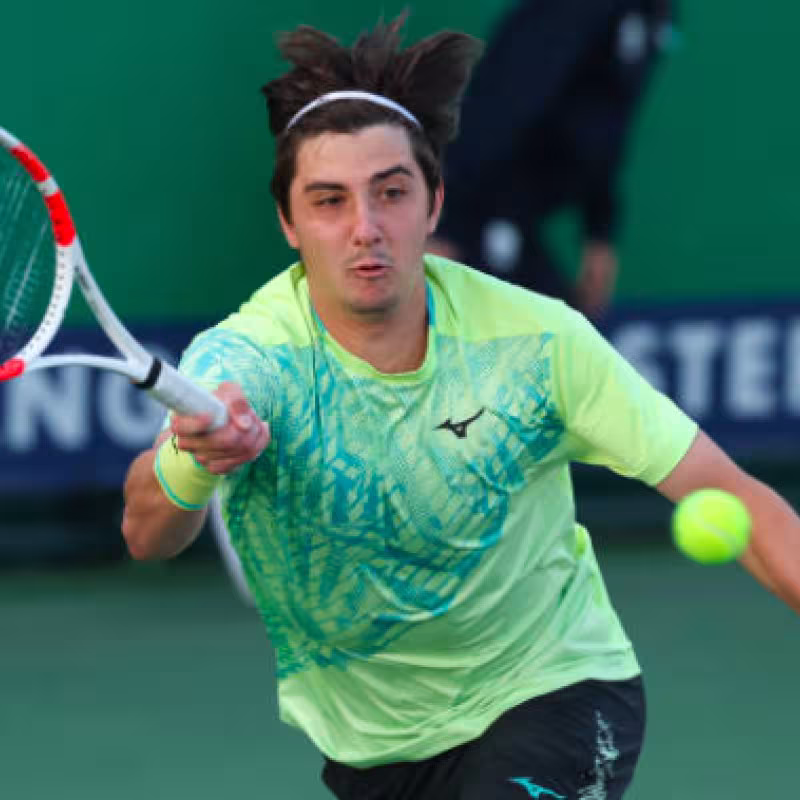Alexander Shevchenko excels in ATP debut in Almaty. Source: Getty