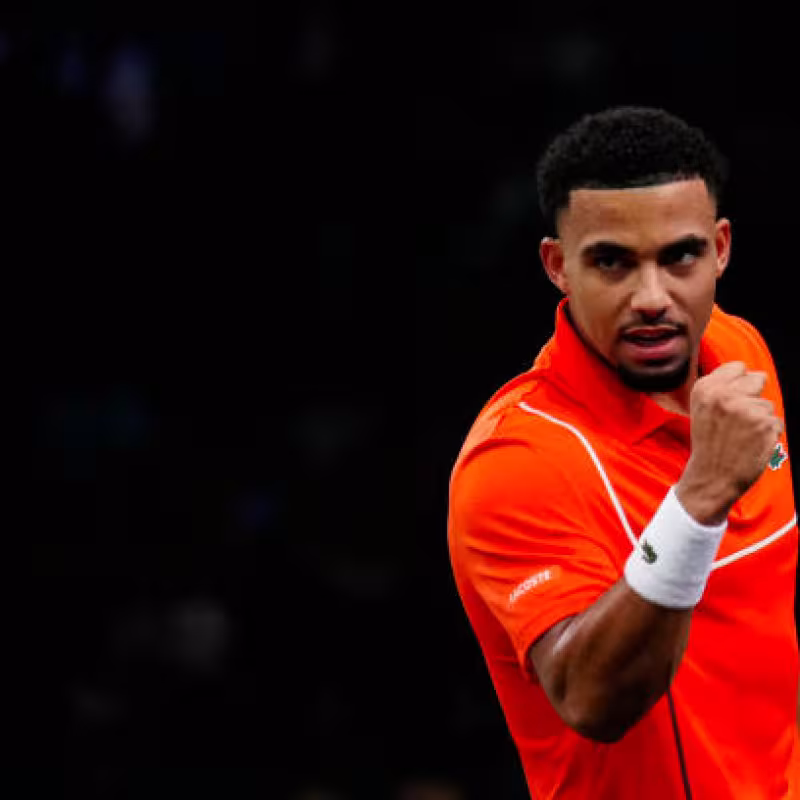 Arthur Fils at ATP Paris 2024. Photo. gettyimages.