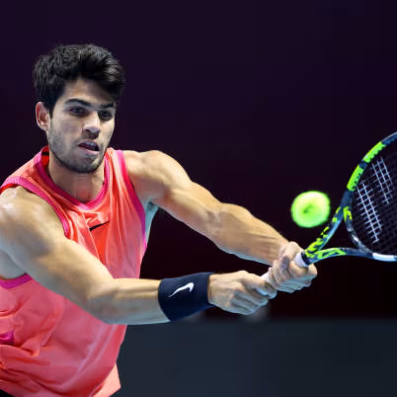 Carlos Alcaraz, in 2024. Photo: Getty Images.