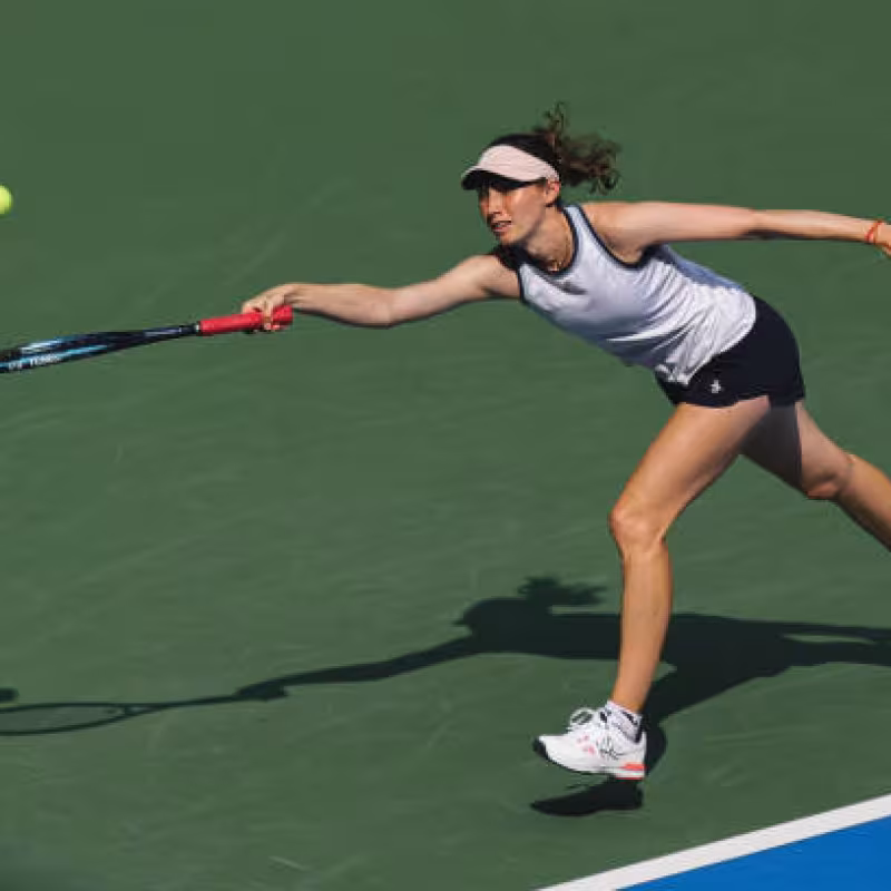Cristina Bucsa loses in Hong Kong. Photo: gettyimages