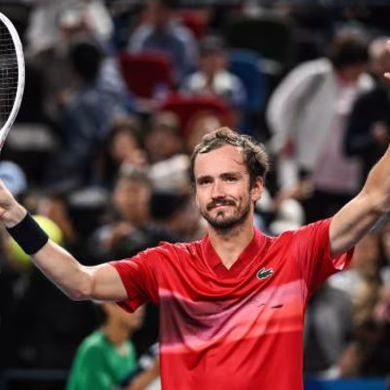 Daniil Medvedev in Beijing 2024. Photo: Getty