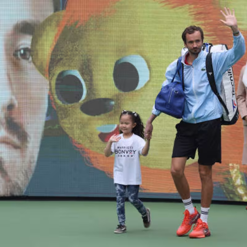 Medvedev in China. Photo: gettyimages