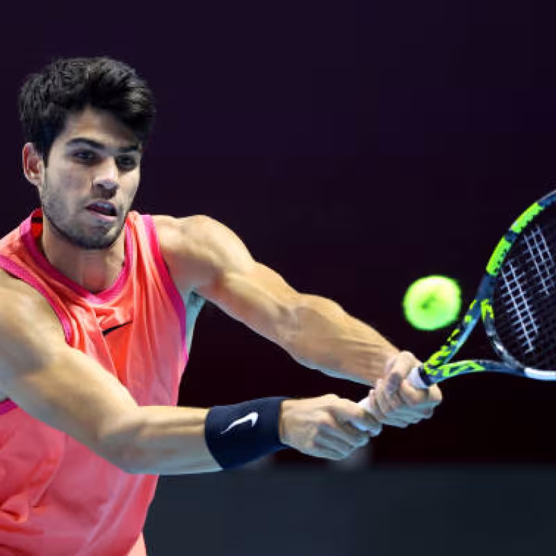 Carlos Alcaraz 2024. Photo: Getty