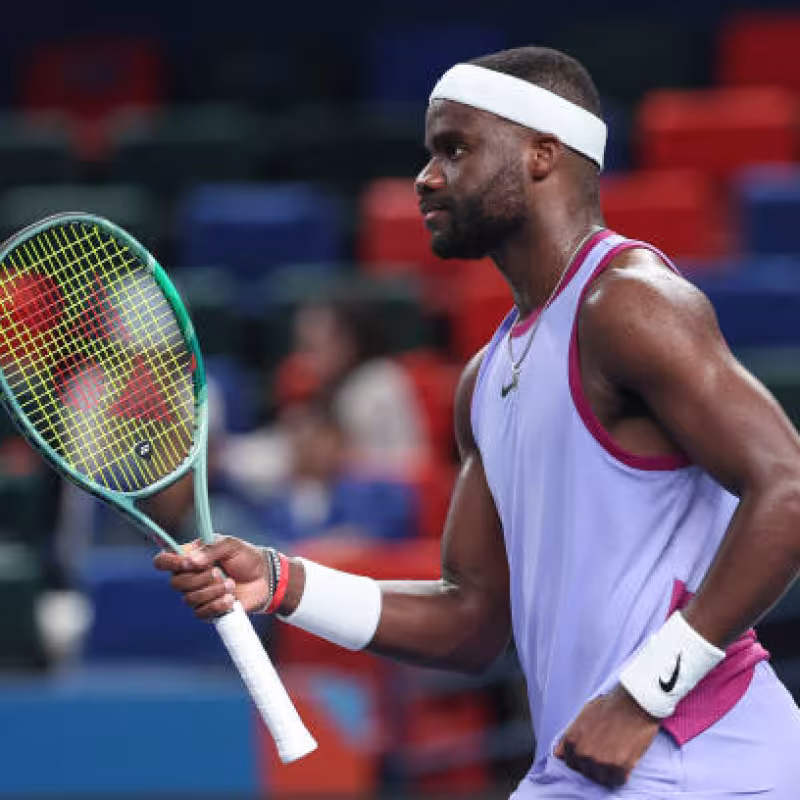 Frances Tiafoe, favorite in Almaty. Photo: gettyimages
