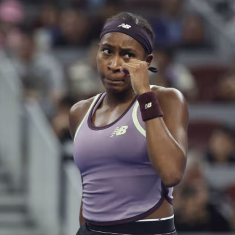 Coco Gauff at WTA Beijing 2024. Photo: Getty