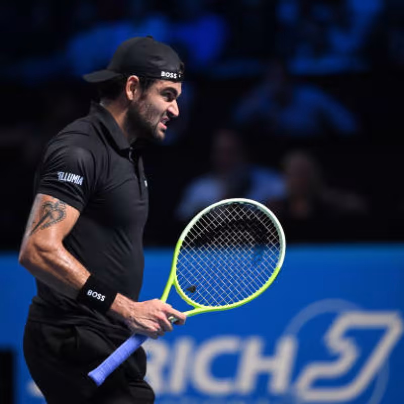 Matteo Berrettini Parts Ways with Roig. Photo: Getty Images.