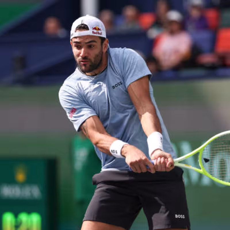 Matteo Berrettini in Shanghai 2024. Photo: gettyimages