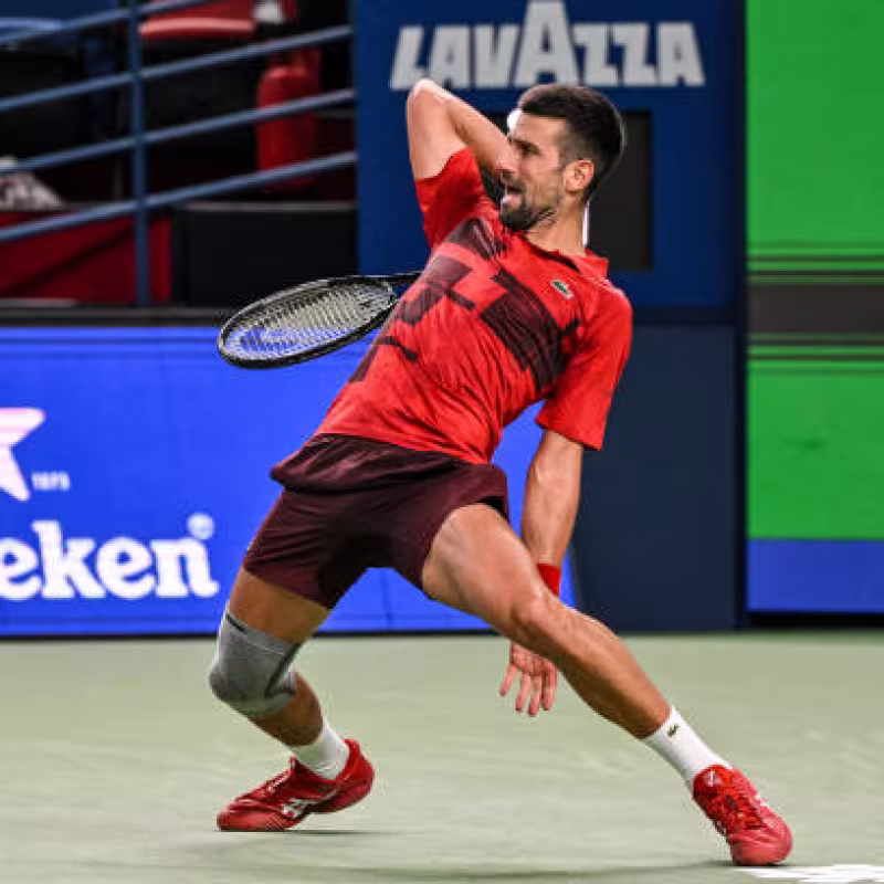 Novak Djokovic, great victims. Photo: gettyimages.