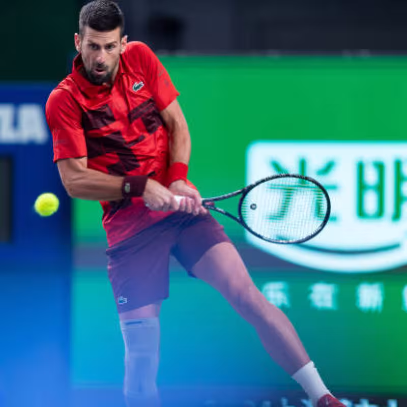 Novak Djokovic at ATP Shanghai 2024. Photo: Getty