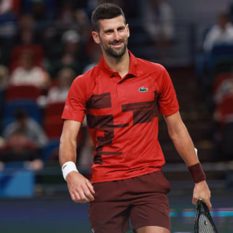 Novak Djokovic at the ATP in Shanghai 2024. Photo: Getty