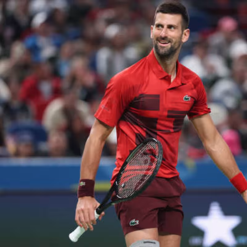 Novak Djokovic in Shanghai 2024. Photo: Getty