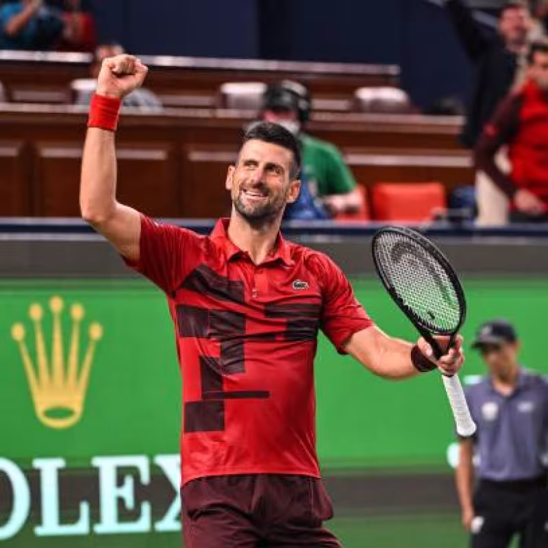 Novak Djokovic in Shanghai 2024. Photo: gettyimages