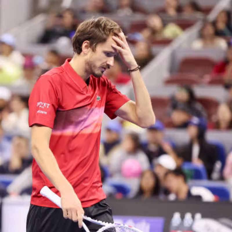 Daniil Medvedev makes debut on Friday in Shanghai 2024. Photo: Getty
