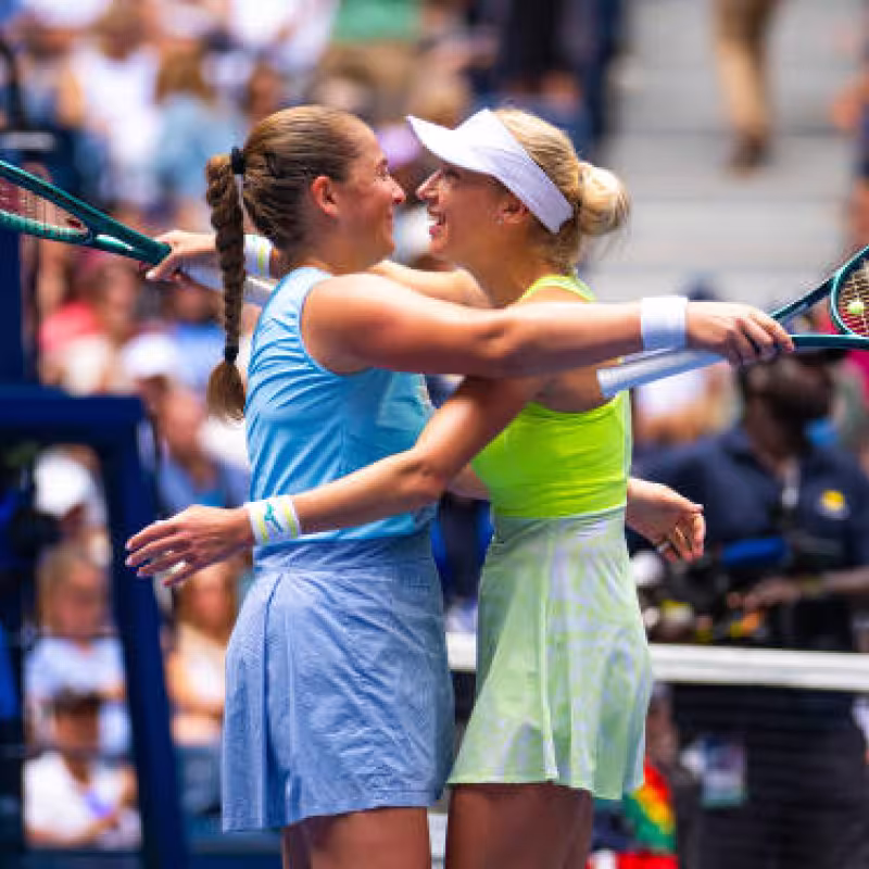 Ostapenko and Kichenok, in 2024. Photo: gettyimages