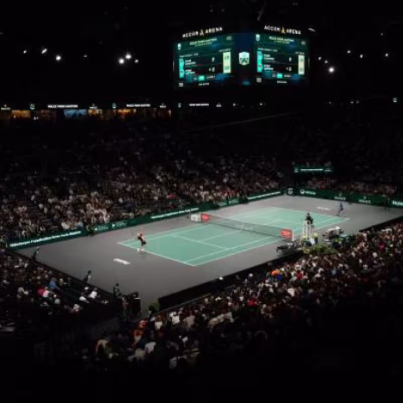 ATP Rolex Paris Masters Track. Photo: Getty.