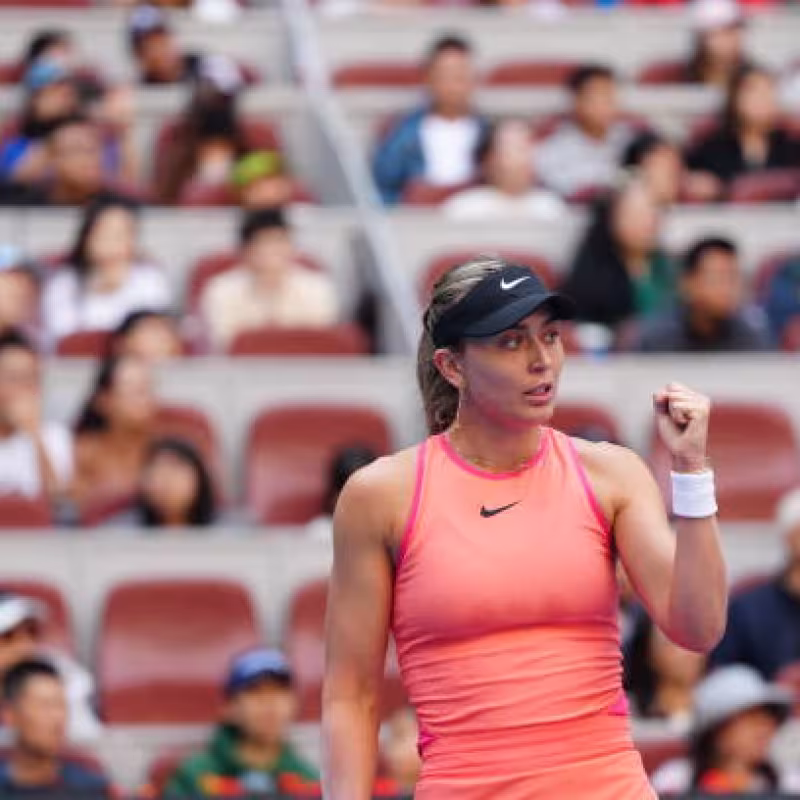 Paula Badosa at the WTA Beijing 2024. Photo: Getty.