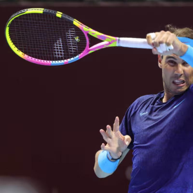 Rafa Nadal talks about his retirement. Photo: Getty