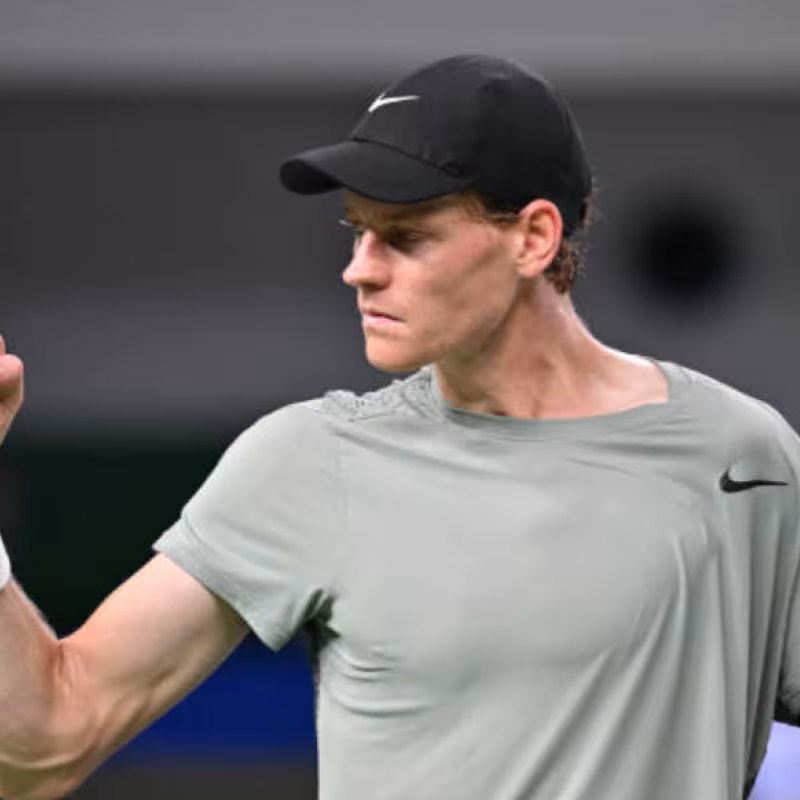 Jannik Sinner at the ATP Shanghai 2024. Photo: Getty