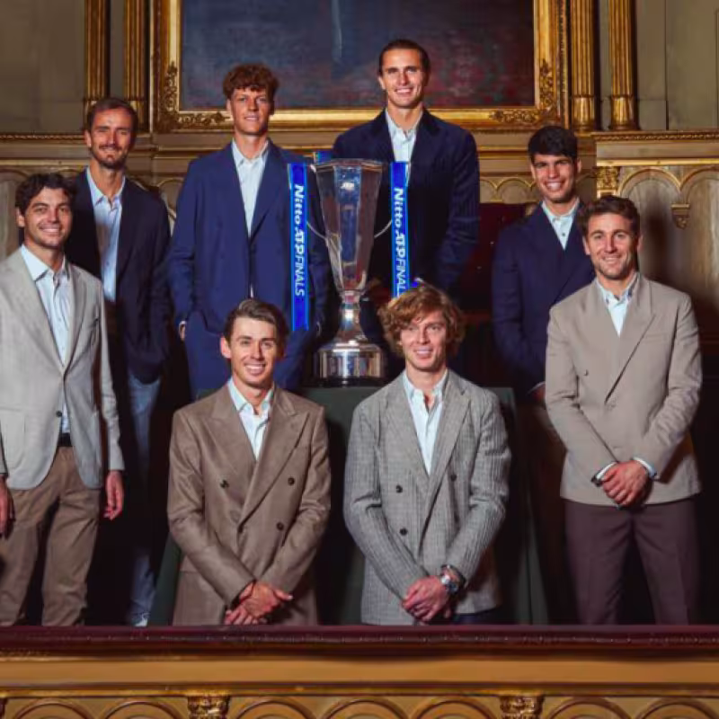 Official photo of the Nitto ATP Finals 2024. Source: ATP Tour