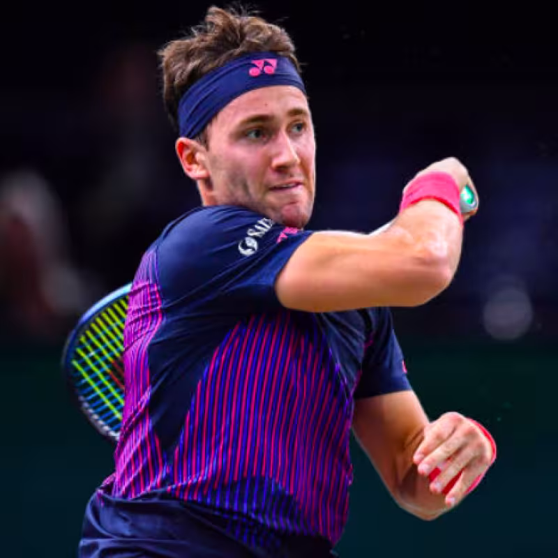 Casper Ruud eliminated in the first round of ATP Metz 2024. Source: Getty