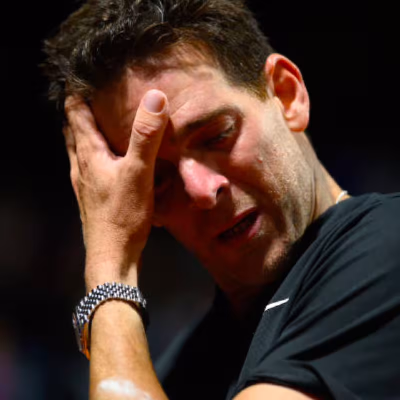 Juan Martín del Potro thoroughly explained his struggle with injuries. Source: Getty