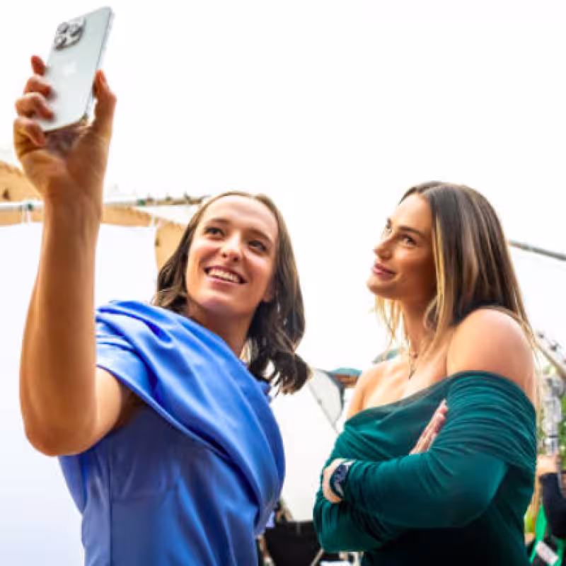 Iga Swiatek and Aryna Sabalenka, WTA protagonists of 2024. Source: Getty