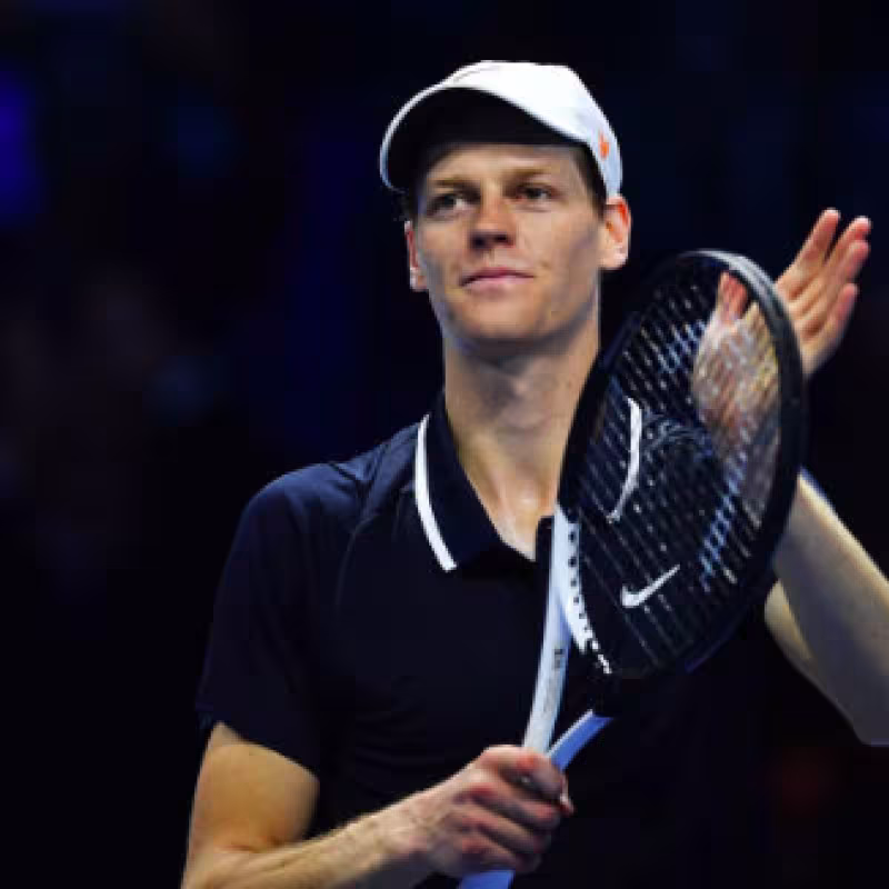 Jannik Sinner, top seed to semifinals of the ATP Finals 2024. Source: Getty