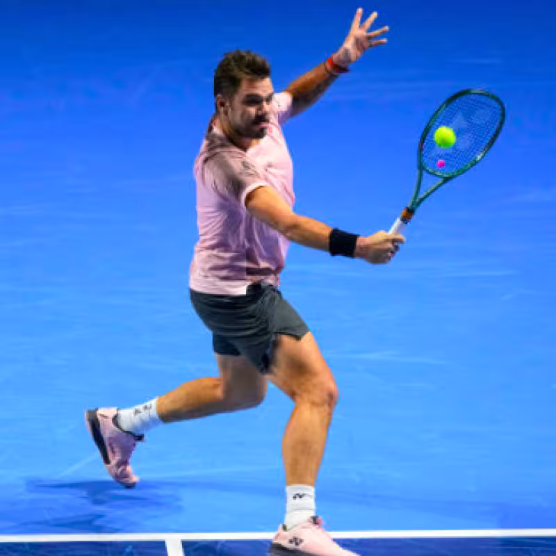 Stan Wawrinka ends 2024 with a first-round defeat. Source: Getty