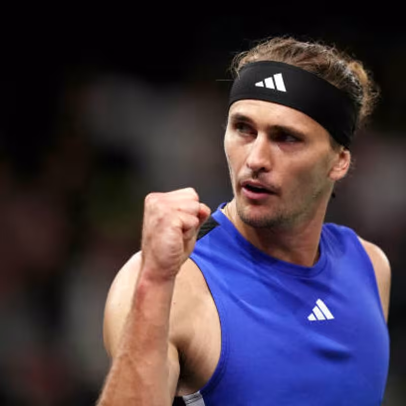 Alexander Zverev, winner of the ATP Rolex Paris Masters 2024. Photo: Getty