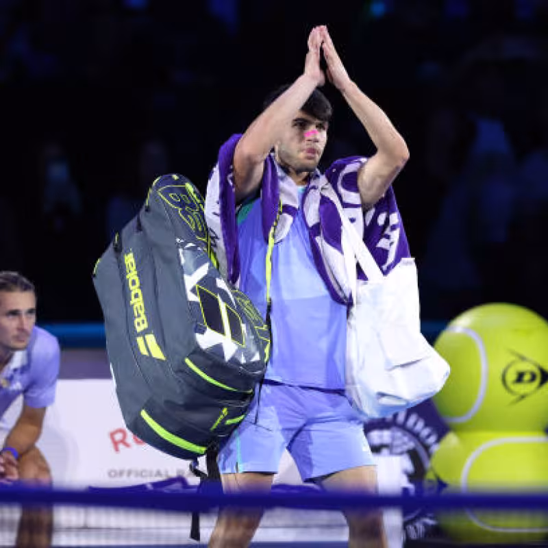 Carlos Alcaraz, ranking consequences of his defeat in ATP Finals 2024. Photo: gettyimages