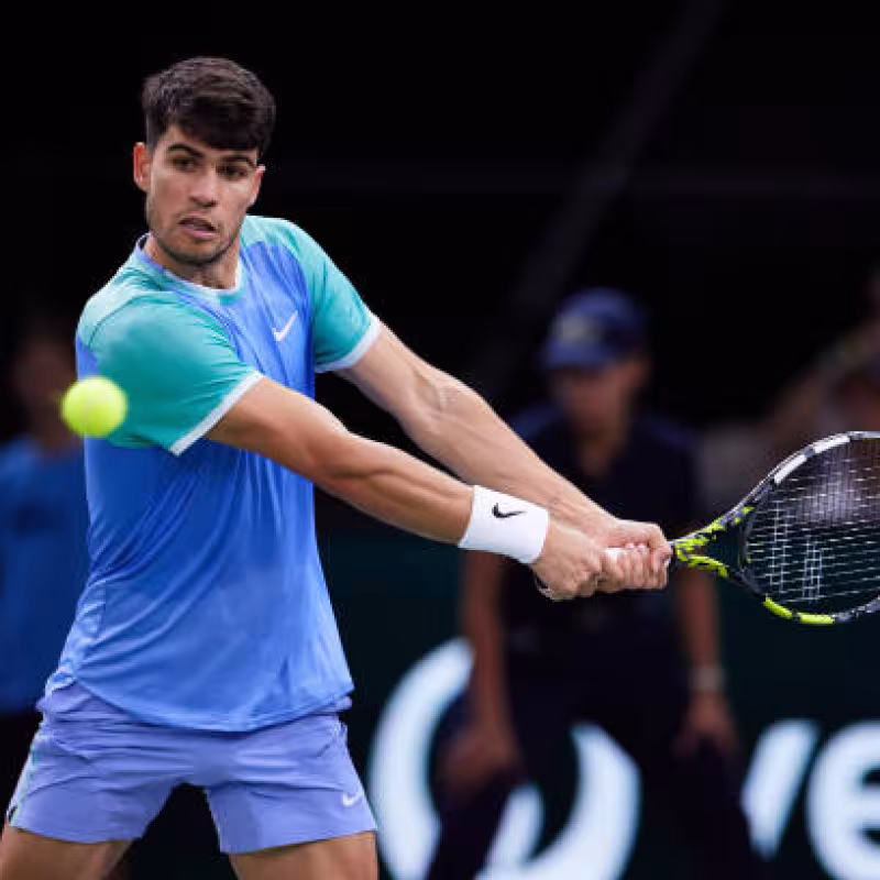 Alcaraz will debut at ATP Finals 2024 on November 11. Photo: gettyimages