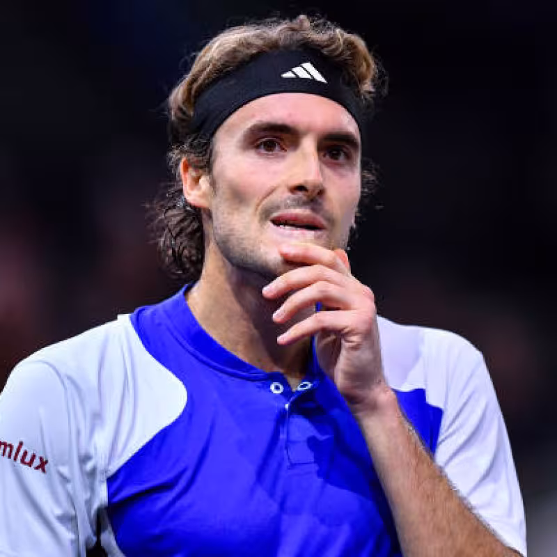 Stefanos Tsitsipas. Source: Getty