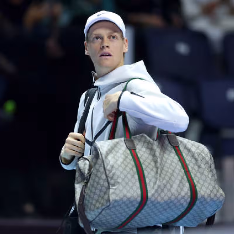 Jannik Sinner's debut in ATP Finals 2024. Photo: gettyimages.
