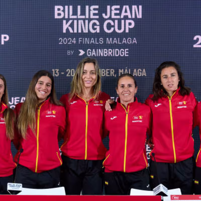 Spanish Davis Cup team 2024. Photo: Getty