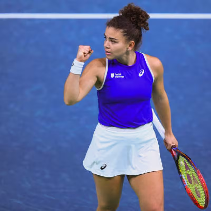 Jasmine Paolini turns Italy into the winning team of the Billie Jean King Cup 2024. Photo: Getty