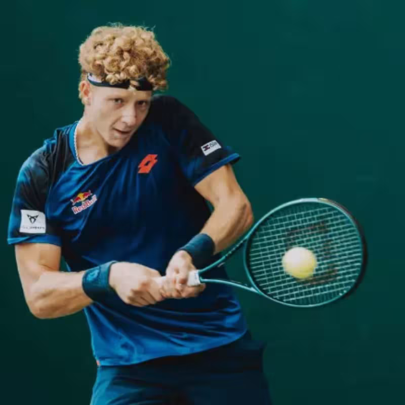 Martín Landaluce, options to qualify for NextGen ATP Finals 2024. Photo: Getty Images.