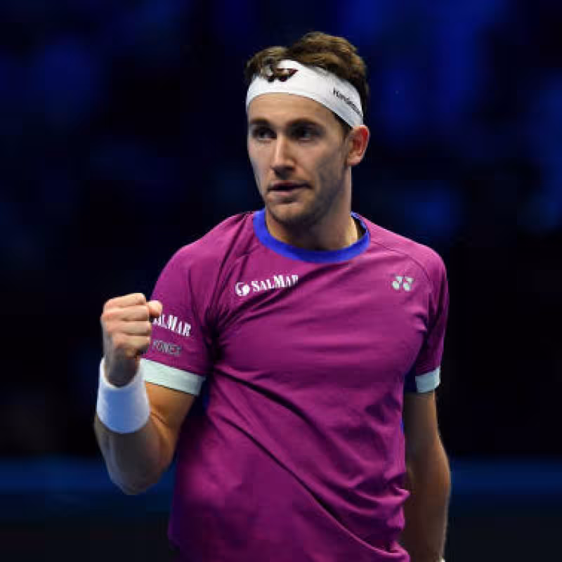 Casper Ruud at the ATP Finals 2024. Photo: Getty