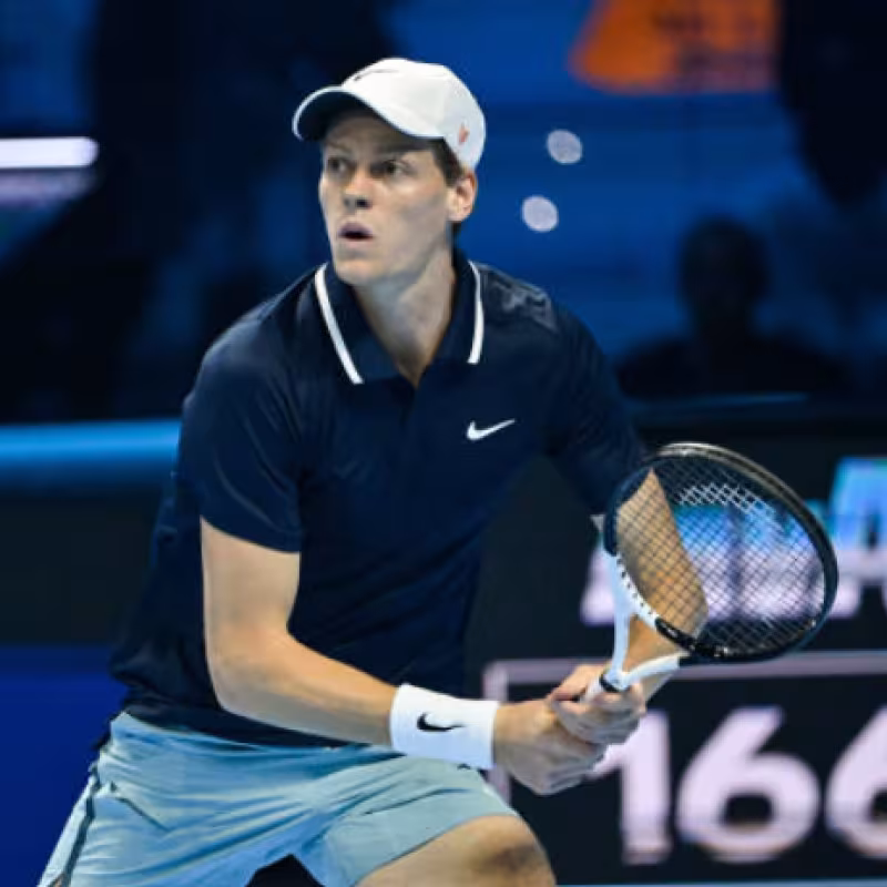 Jannik Sinner at the ATP Finals 2024. Photo: Getty