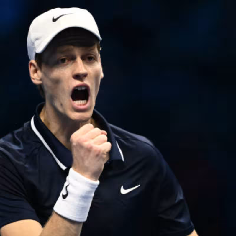 Jannik Sinner at the ATP Finals 2024. Photo: Getty