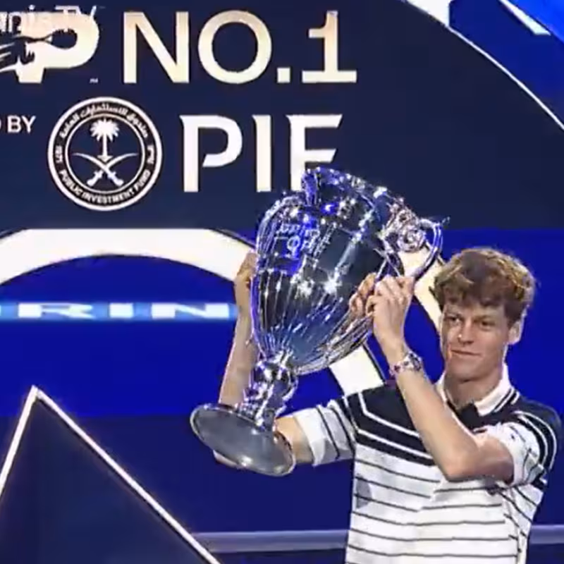 Jannik Sinner at the 2024 ATP Finals. Photo: Getty