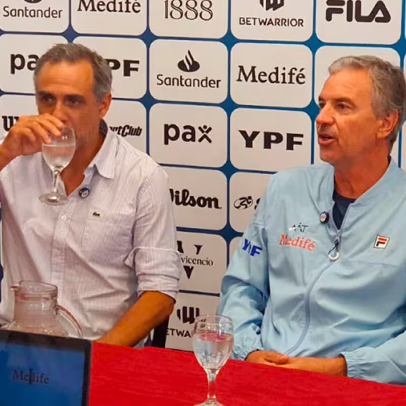 Javier Frana speaks as Davis Cup captain. Source: ESPN.