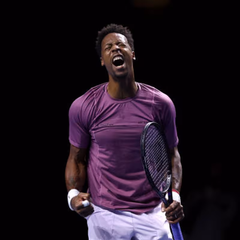 Gael Monfils talks about the upcoming season. Photo: Getty