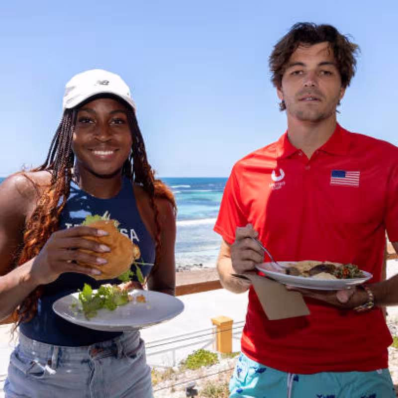 Gauff and Fritz to participate in United Cup 2025. Photo: gettyimages