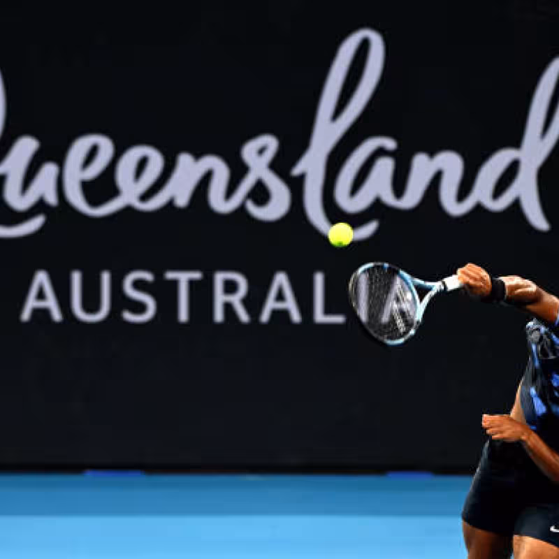 Giovanni Mpetschi-Perricard, serve. Photo: gettyimages.