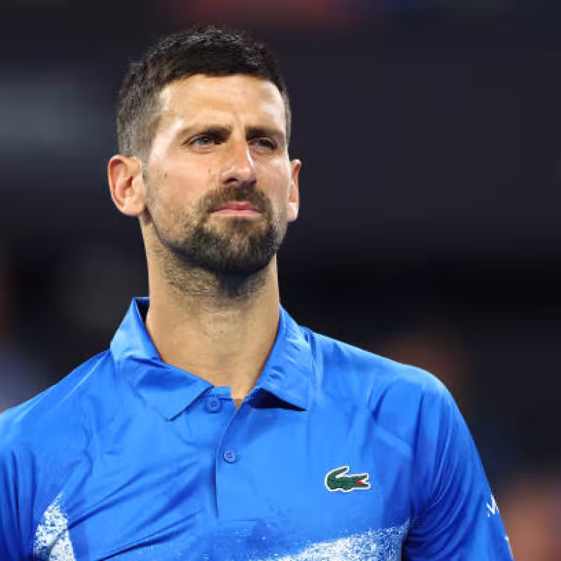 Novak Djokovic, ready to make his debut in Brisbane. Source: Getty